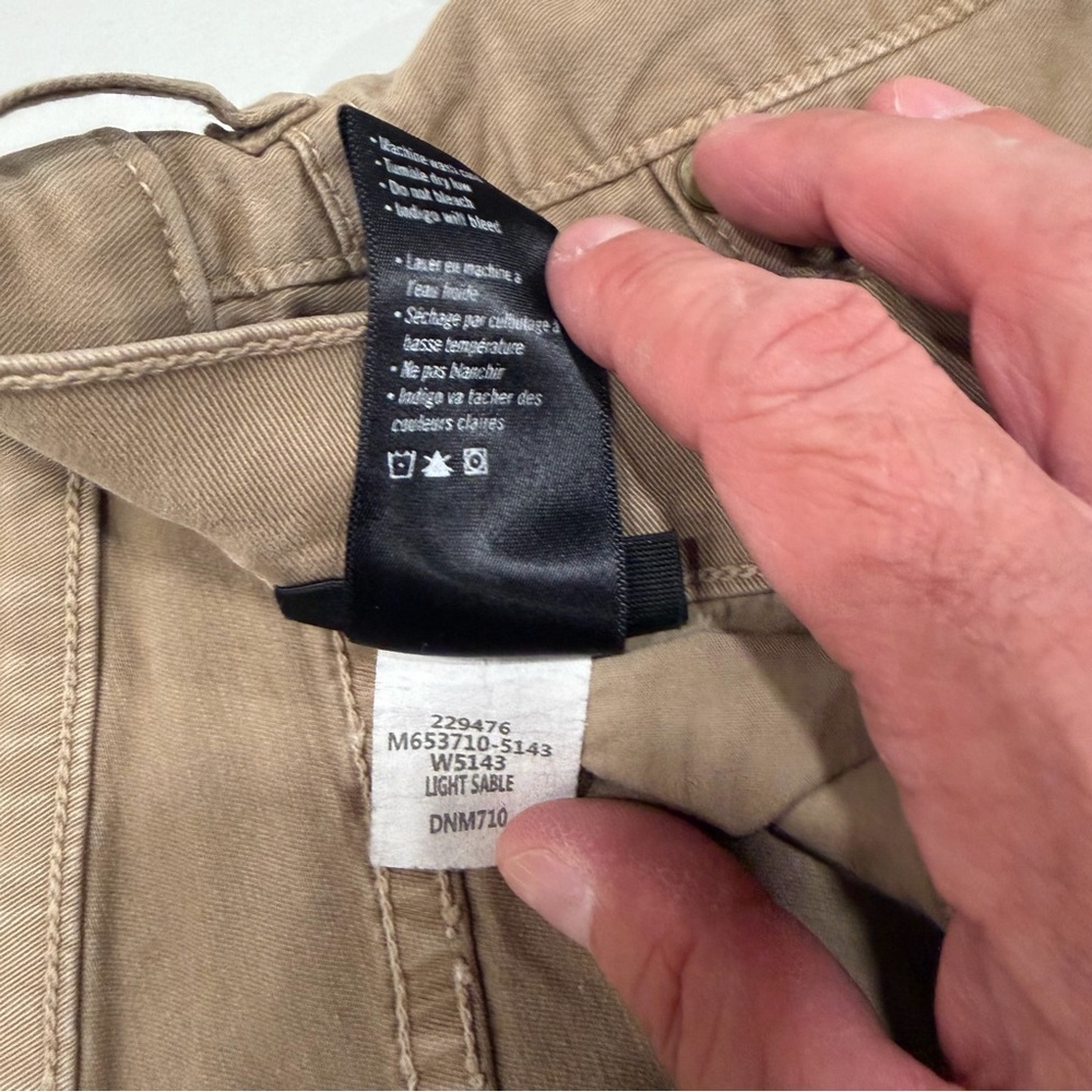 Paige Men’s Lennox Slim Fit Stretch Light Brown Jeans 28x26 - Picture 9 of 9